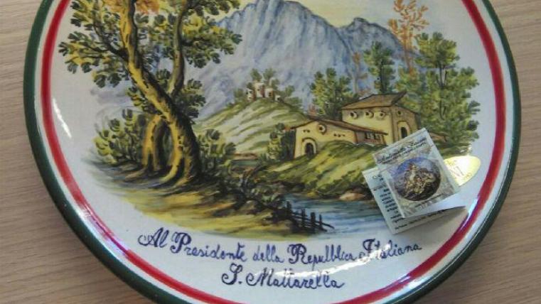 PIatto Ceramica CAstelli