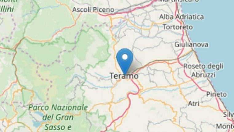 scossa terremoto Teramo
