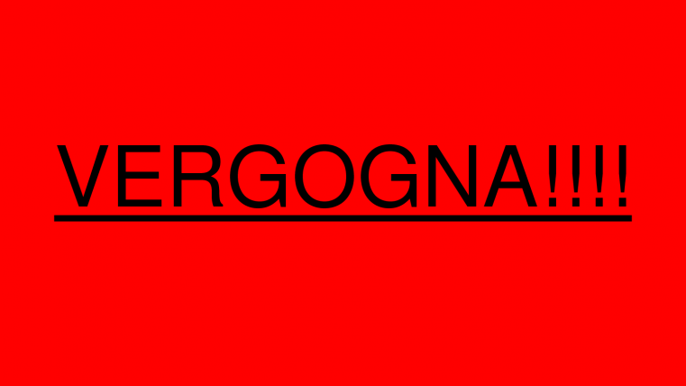 vergogna